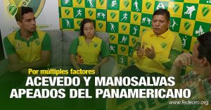 ACEVEDO Y MANOSALVAS APEADOS DEL PANAMERICANO